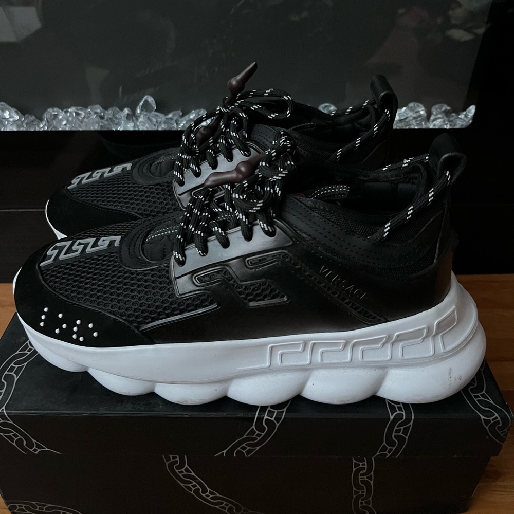 Versace “Chain Reaction” men’s shoes size 42